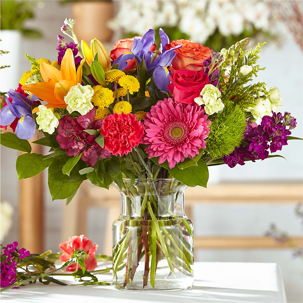 Bold & Bright – A Florist Original – My Touch Flowers, Watsonville CA