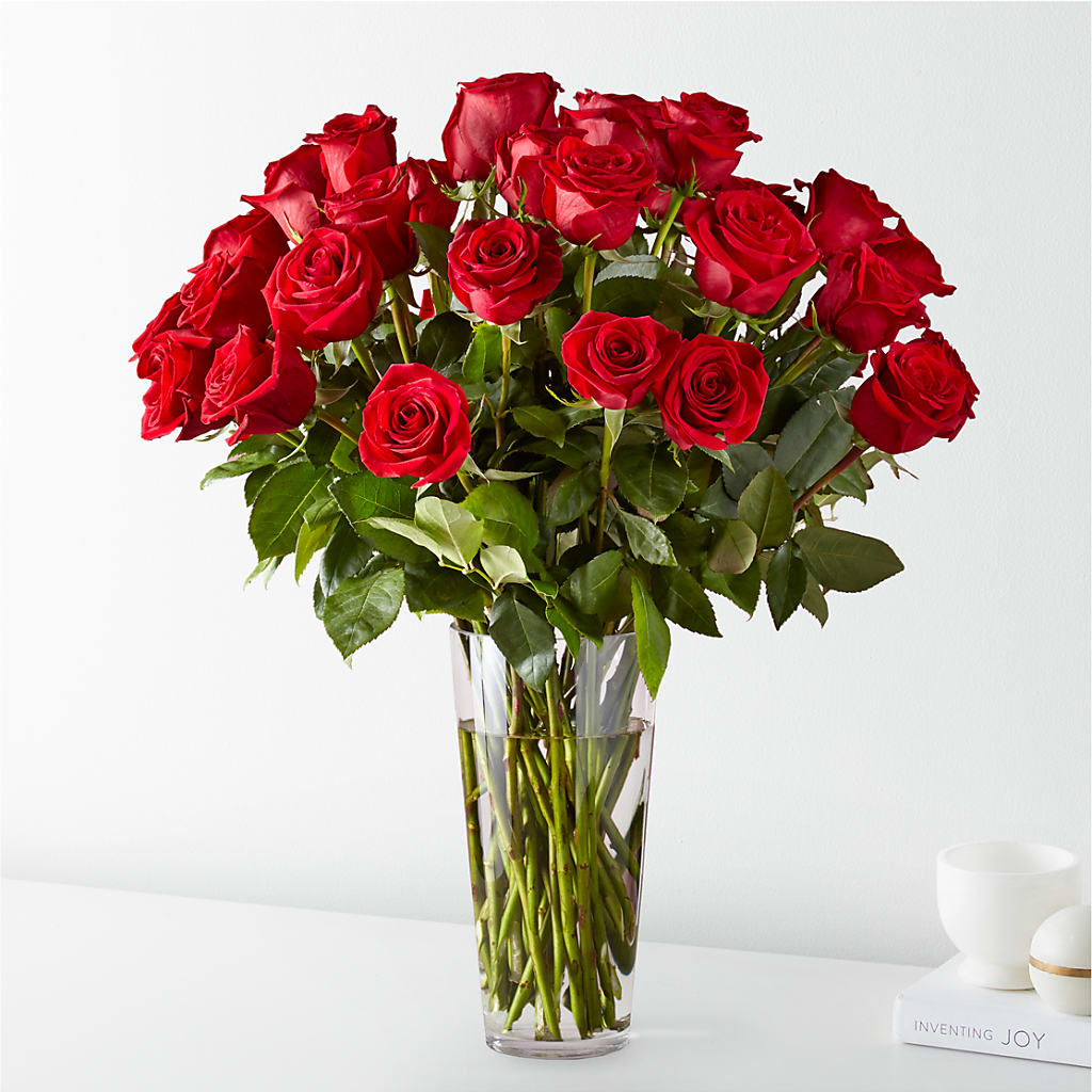 Long Stem Red Rose Bouquet – My Touch Flowers, Watsonville CA