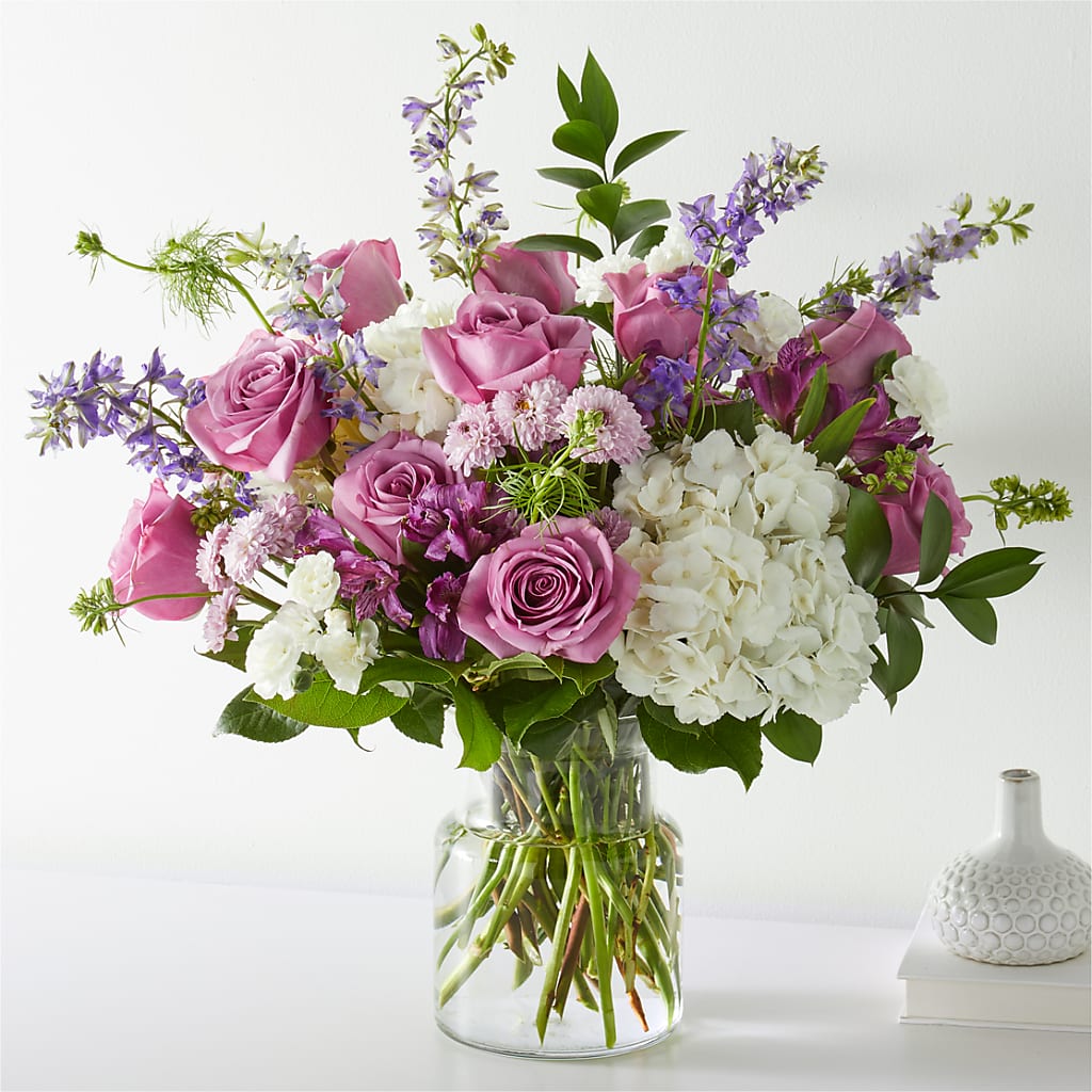 Violet Caress Bouquet – My Touch Flowers, Watsonville CA
