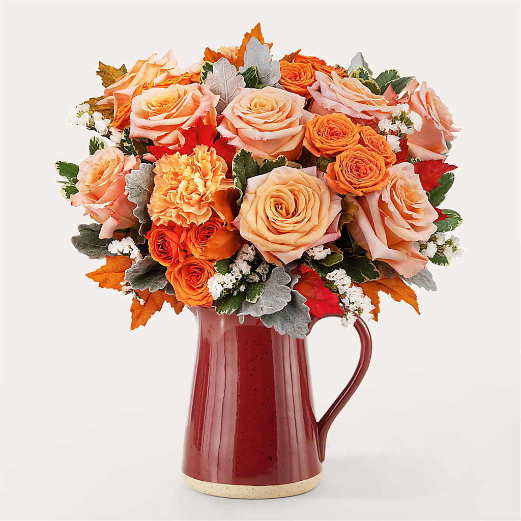 Pumpkin Pie Bouquet – My Touch Flowers, Watsonville CA