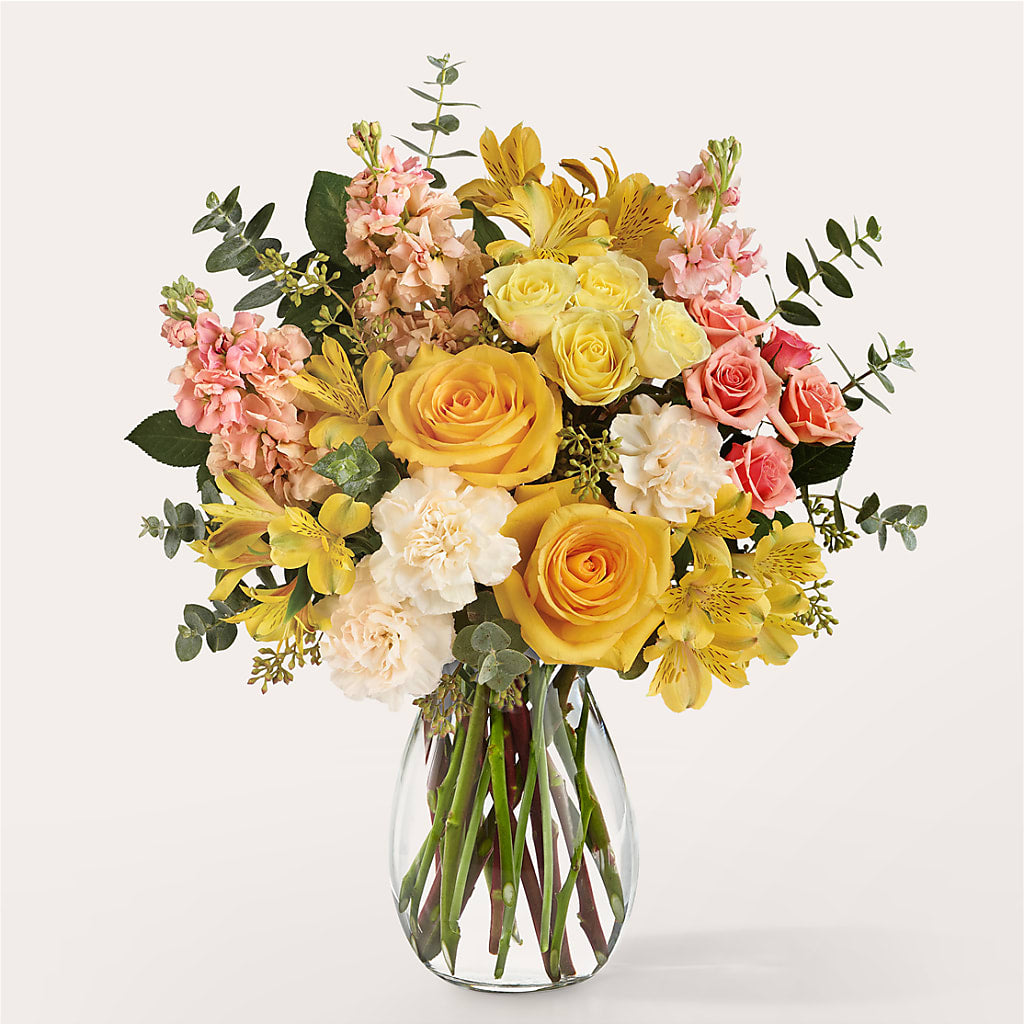 Slice of Sunrise Bouquet – My Touch Flowers, Watsonville CA