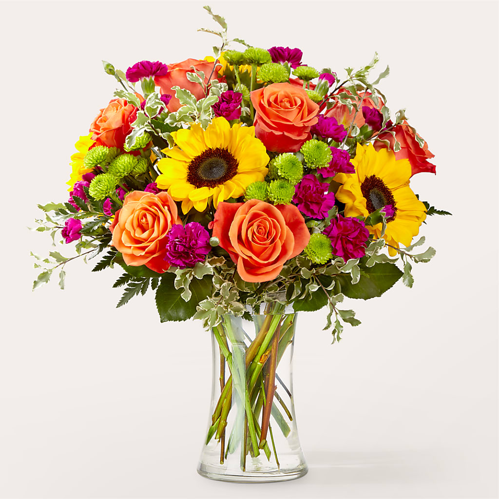 Warmth & Light Bouquet – My Touch Flowers, Watsonville CA