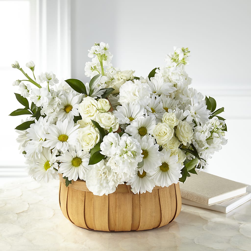 Graceful Garden Basket – My Touch Flowers, Watsonville CA