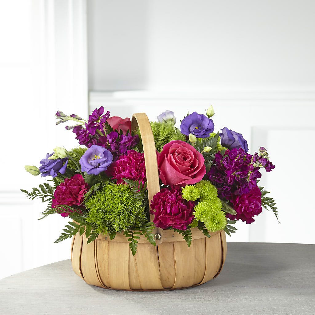 Serene Sanctuary Basket – My Touch Flowers, Watsonville CA