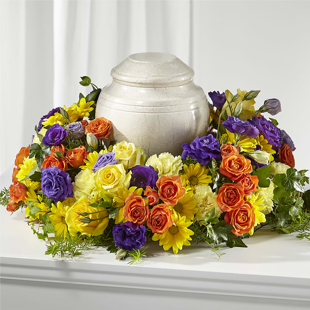 Blossoms of Remembrance Cremation Adornment – My Touch Flowers, Watsonville CA