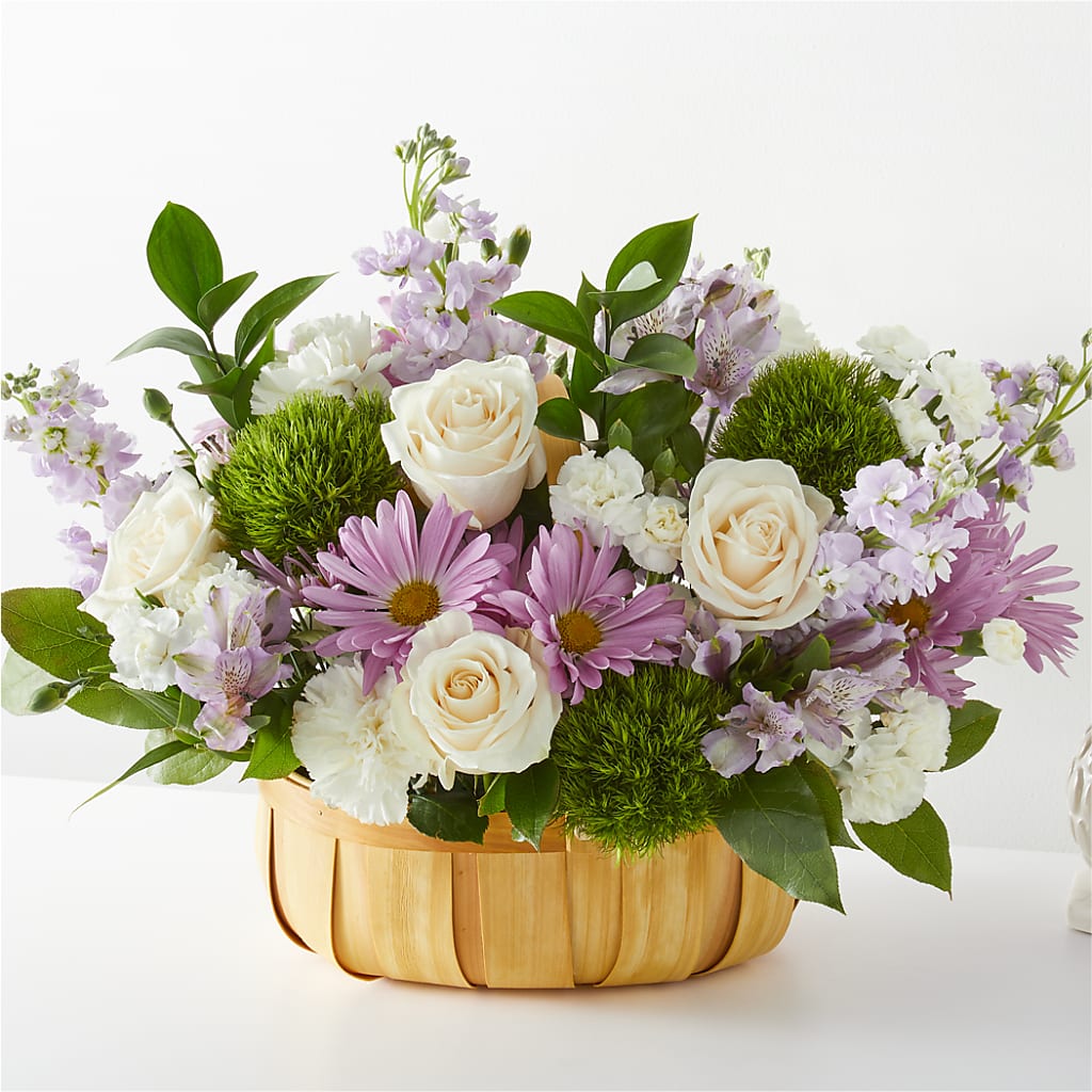 Peace & Love Basket – My Touch Flowers, Watsonville CA