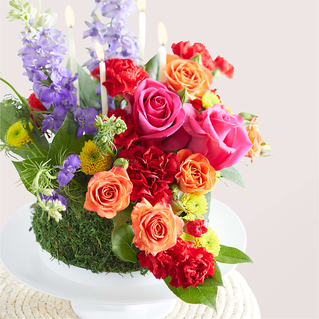Best Year Yet Floral Cake – My Touch Flowers, Watsonville CA
