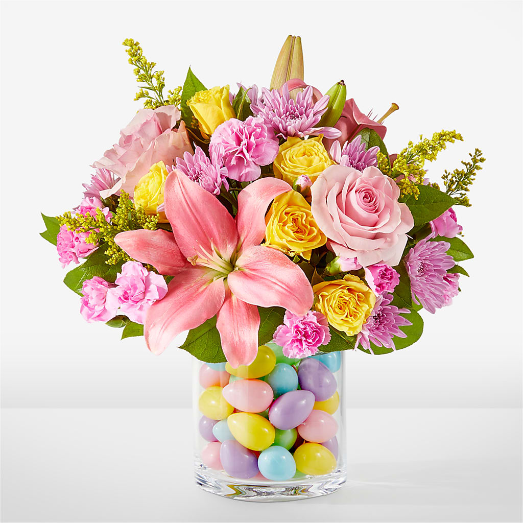 Easter Egg Hunt Bouquet – My Touch Flowers, Watsonville CA