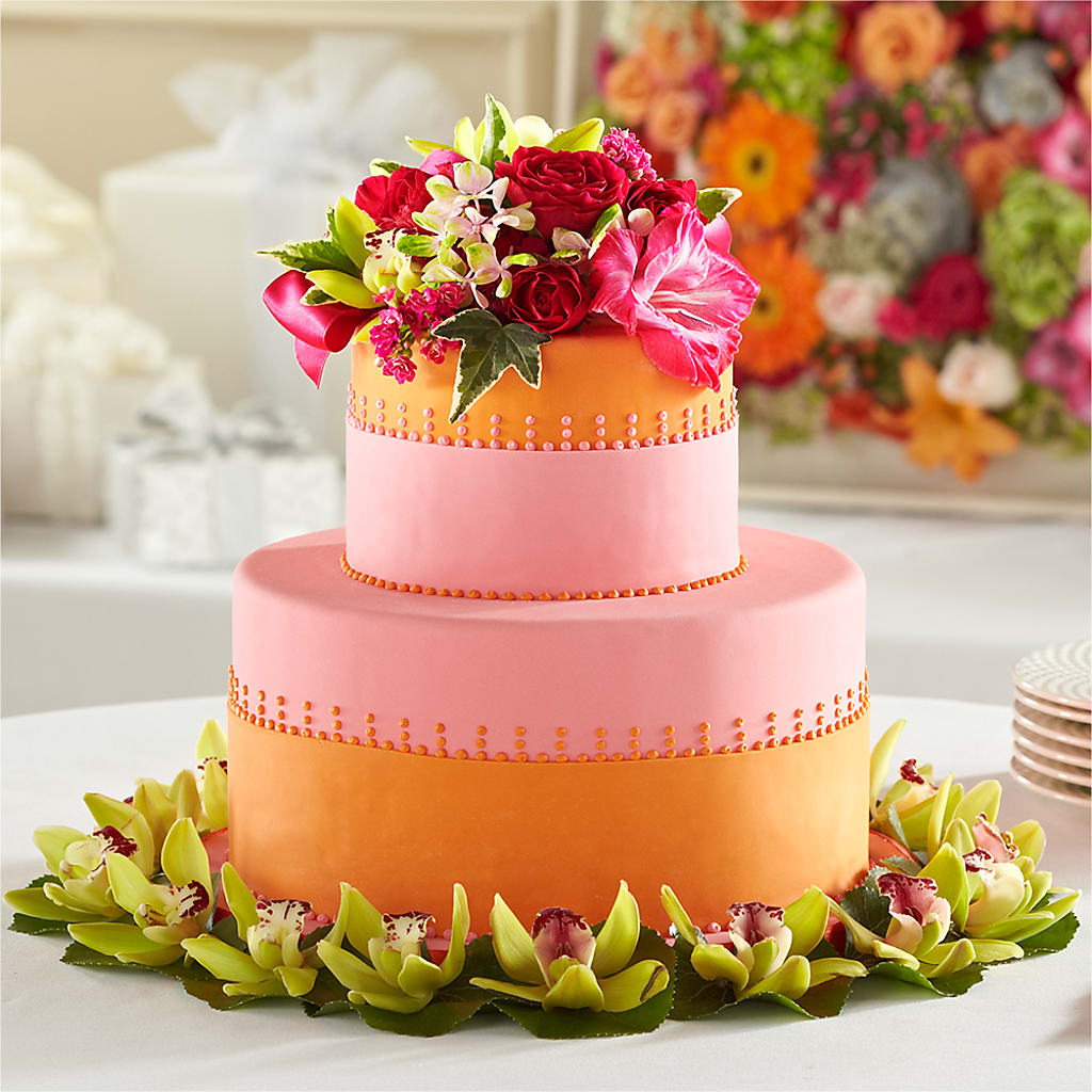Sweet Citrus Cake Decor – My Touch Flowers, Watsonville CA