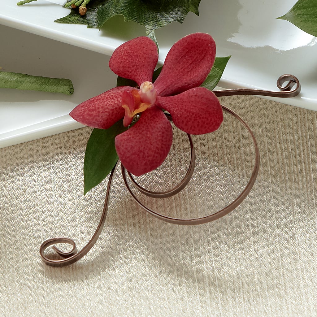 Red Mokara Boutonniere – My Touch Flowers, Watsonville CA