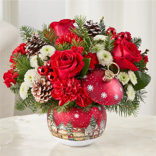 Christmas Carols Ornament –  My Touch Flowers, Watsonville CA