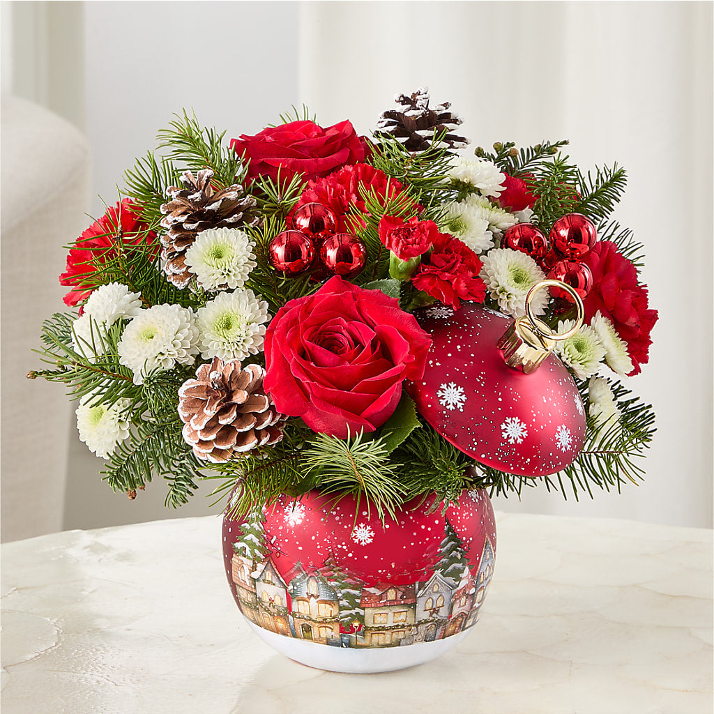 Christmas Carols Ornament –  My Touch Flowers, Watsonville CA