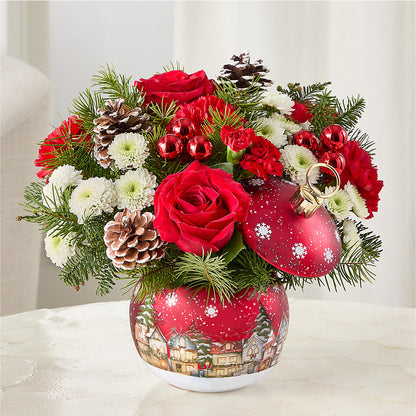Christmas Carols Ornament –  My Touch Flowers, Watsonville CA