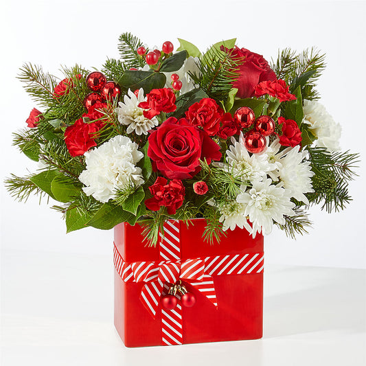 Presents Under the Tree Bouquet –  My Touch Flowers, Watsonville CA