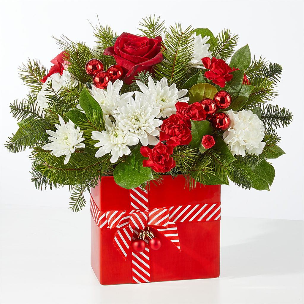 Presents Under the Tree Bouquet –  My Touch Flowers, Watsonville CA