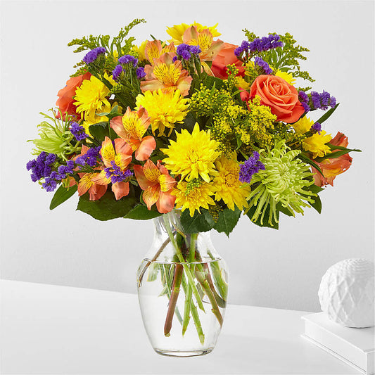 Marmalade Skies Bouquet –  My Touch Flowers, Watsonville CA