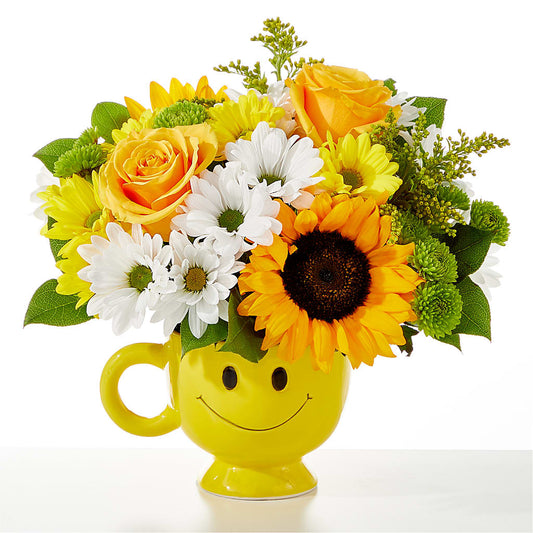 Be Happy Bouquet –  My Touch Flowers, Watsonville CA