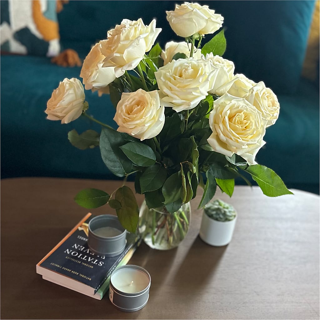 Long Stem Yellow Rose Bouquet –  My Touch Flowers, Watsonville CA