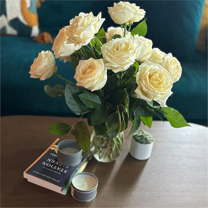 Long Stem Yellow Rose Bouquet –  My Touch Flowers, Watsonville CA