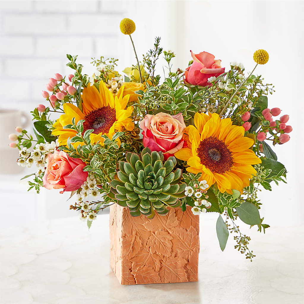 Sunflower Season Bouquet –  My Touch Flowers, Watsonville CA