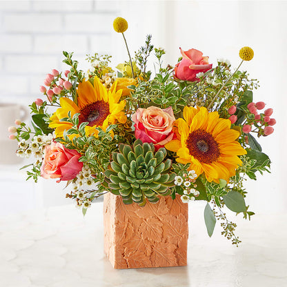 Sunflower Season Bouquet –  My Touch Flowers, Watsonville CA