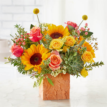 Sunflower Season Bouquet –  My Touch Flowers, Watsonville CA