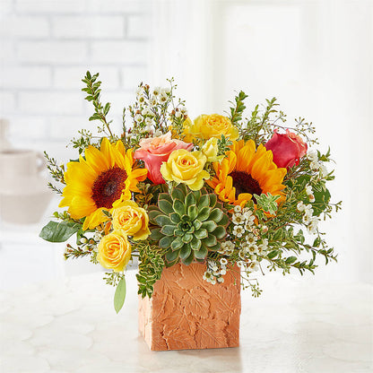 Sunflower Season Bouquet –  My Touch Flowers, Watsonville CA