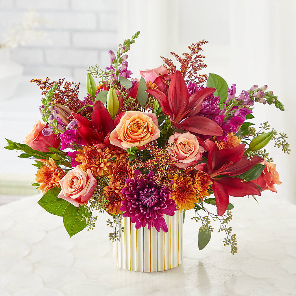 Burgundy Landscape Bouquet –  My Touch Flowers, Watsonville CA