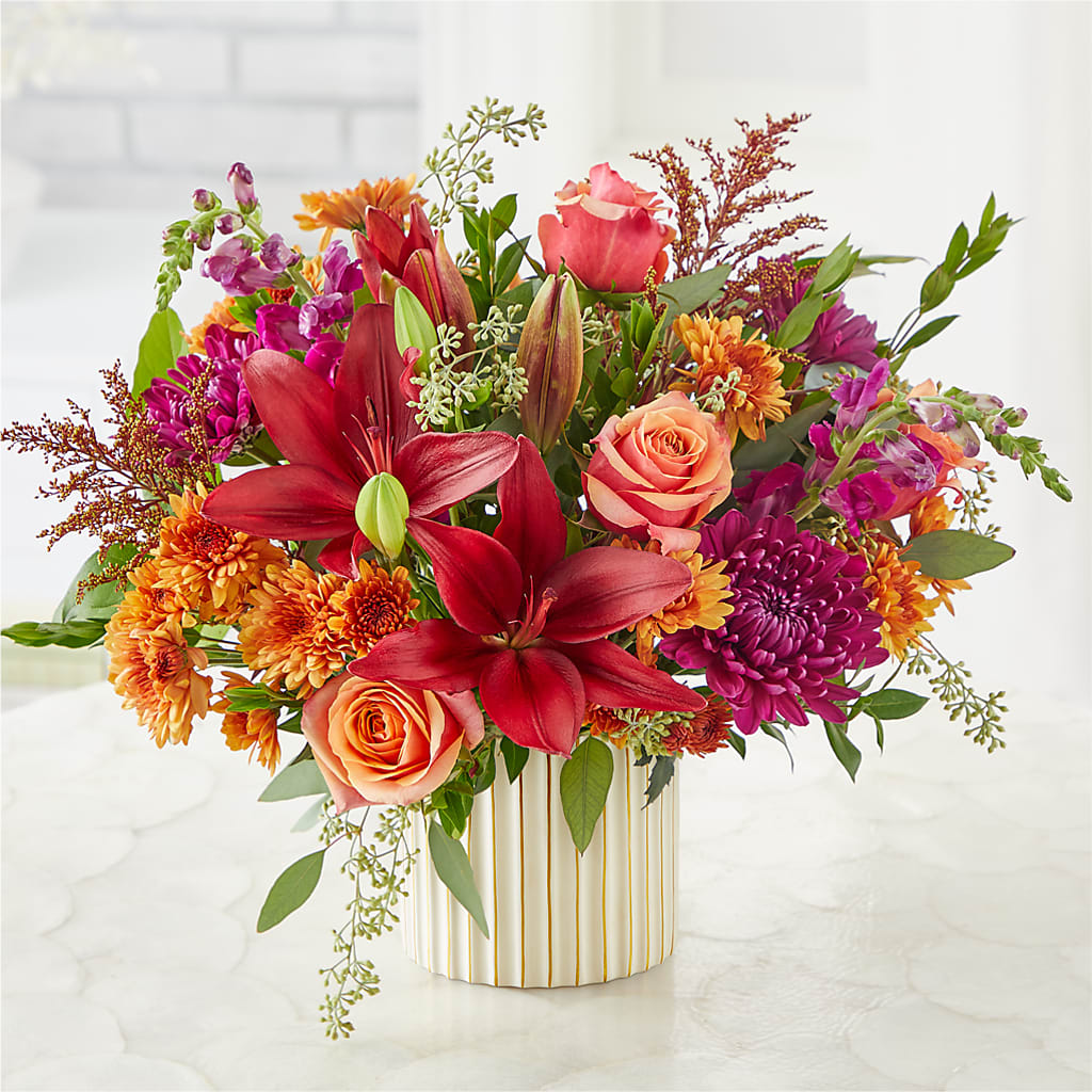 Burgundy Landscape Bouquet –  My Touch Flowers, Watsonville CA