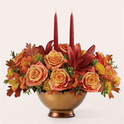 Harvest Table Centerpiece –  My Touch Flowers, Watsonville CA