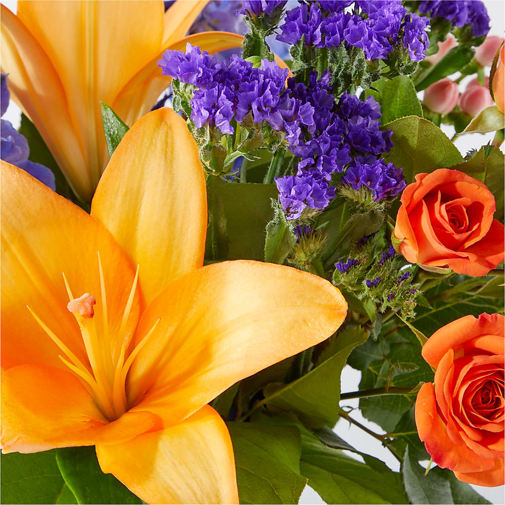 Radiant Citrus Bouquet –  My Touch Flowers, Watsonville CA