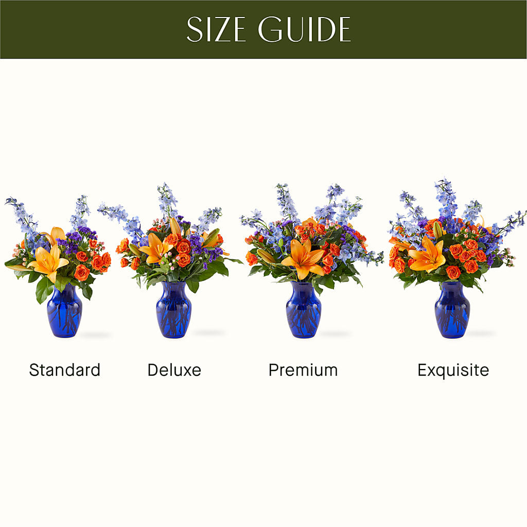 Radiant Citrus Bouquet –  My Touch Flowers, Watsonville CA