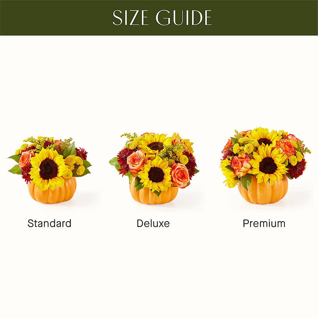 Golden Gourd Pumpkin Bouquet –  My Touch Flowers, Watsonville CA