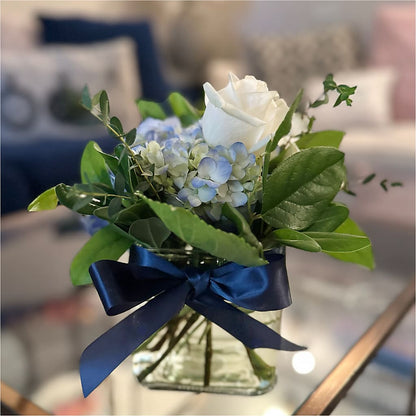 Sky Blue Delight Bouquet –  My Touch Flowers, Watsonville CA