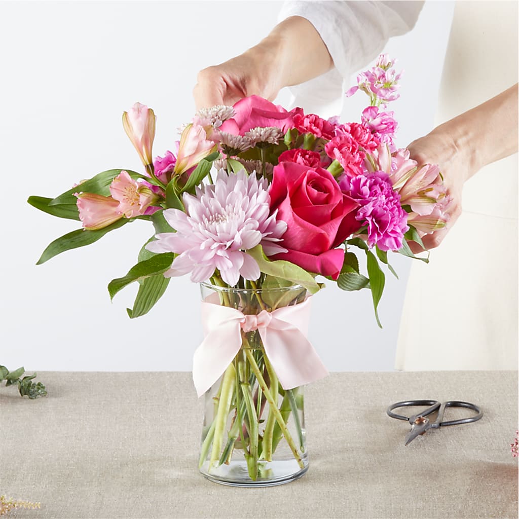 Pink Ribbon - A Florist Original –  My Touch Flowers, Watsonville CA