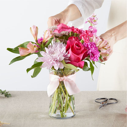 Pink Ribbon - A Florist Original –  My Touch Flowers, Watsonville CA