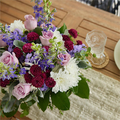 Violet Frost Bouquet –  My Touch Flowers, Watsonville CA