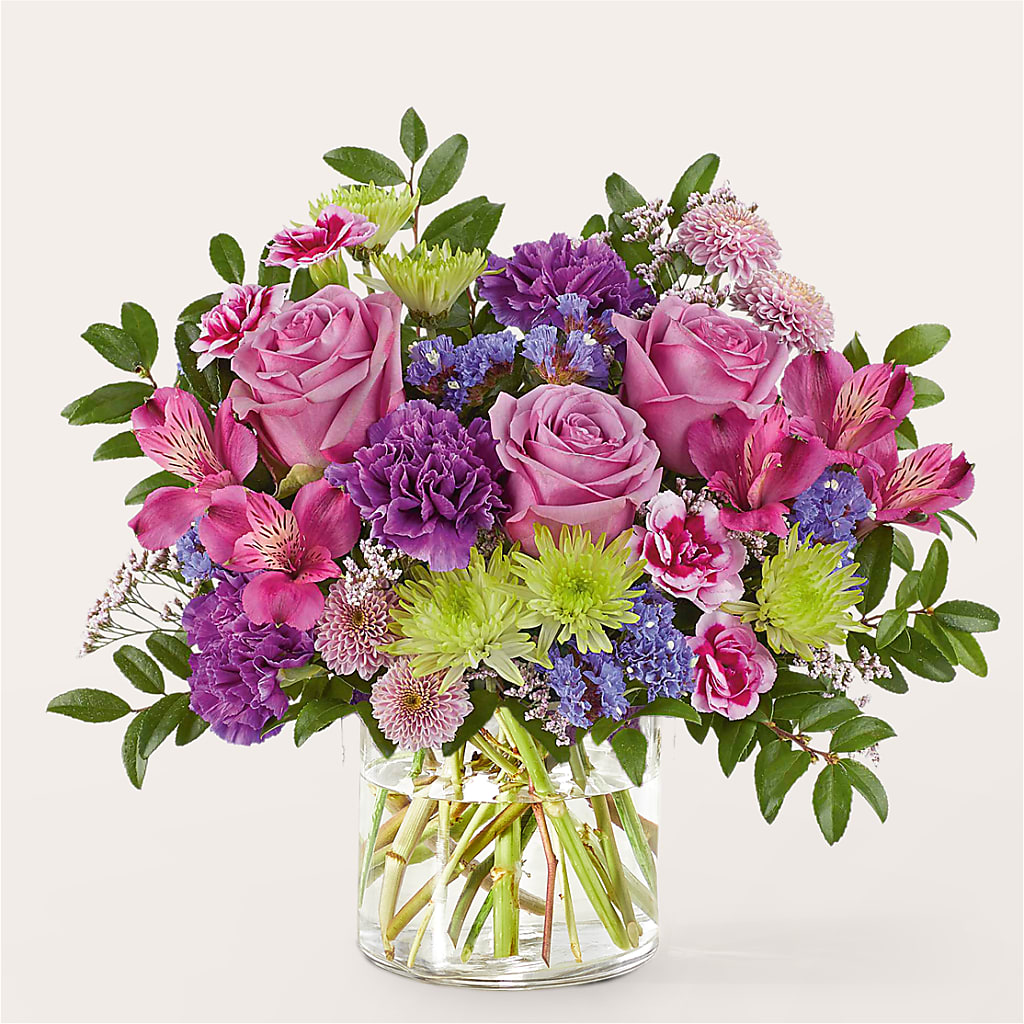 Glass Half Full Bouquet –  My Touch Flowers, Watsonville CA