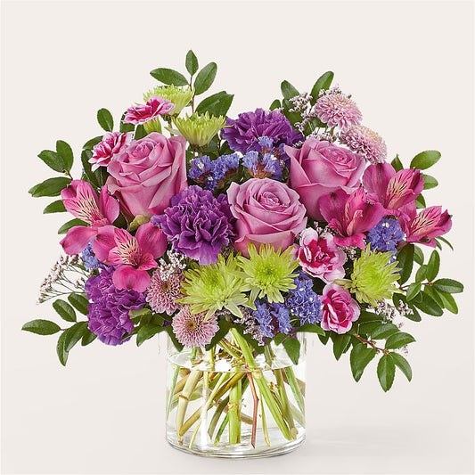 Glass Half Full Bouquet –  My Touch Flowers, Watsonville CA