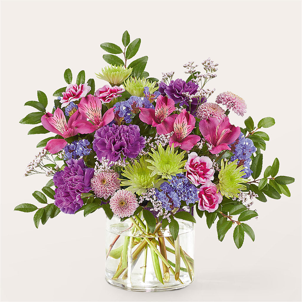 Glass Half Full Bouquet –  My Touch Flowers, Watsonville CA