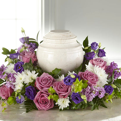 Blooming Sympathy Cremation Adornment –  My Touch Flowers, Watsonville CA