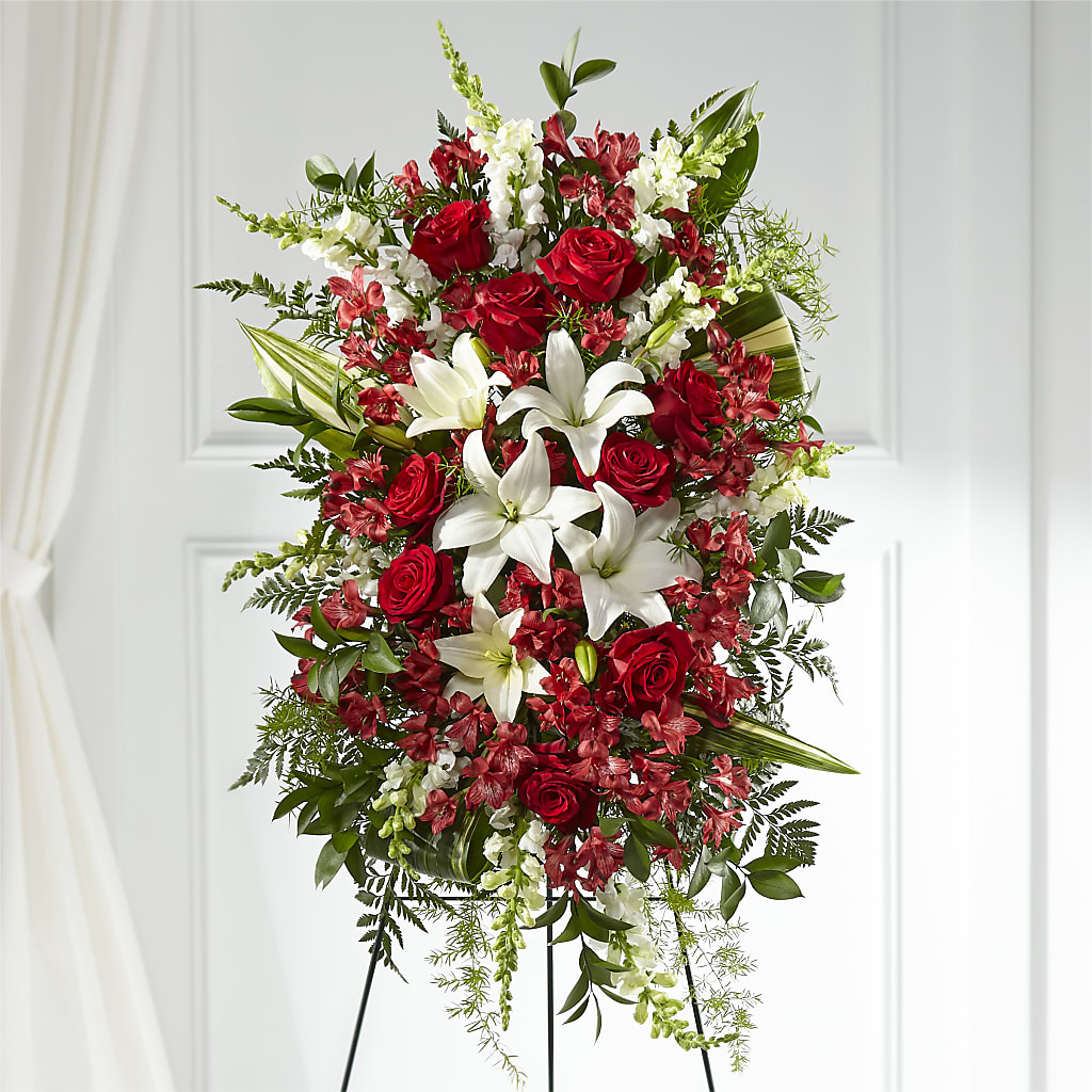 Everlasting Memory Standing Spray –  My Touch Flowers, Watsonville CA