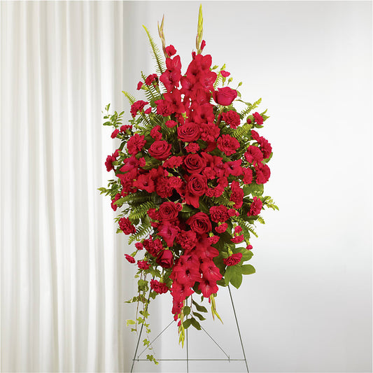 From the Heart Standing Spray –  My Touch Flowers, Watsonville CA