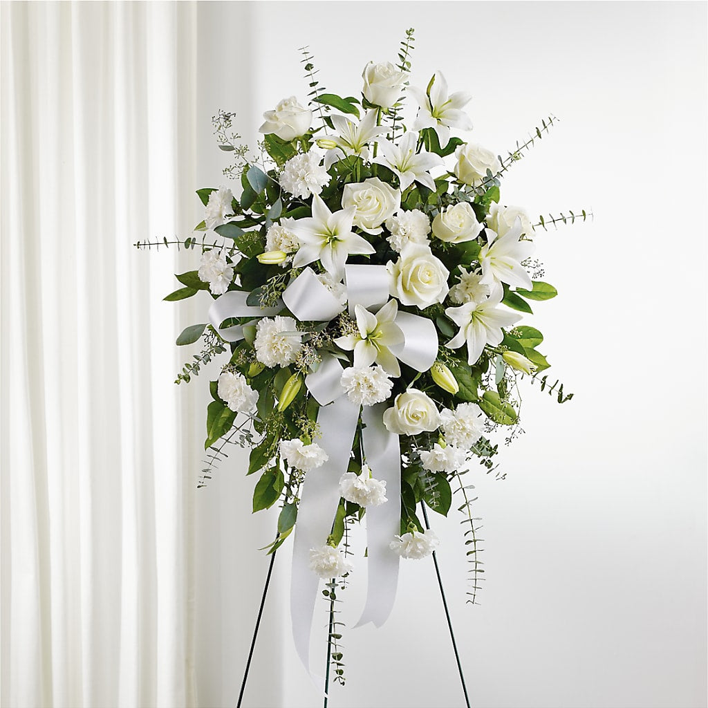 With Care Standing Spray –  My Touch Flowers, Watsonville CA