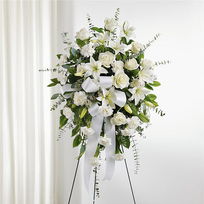 With Care Standing Spray –  My Touch Flowers, Watsonville CA