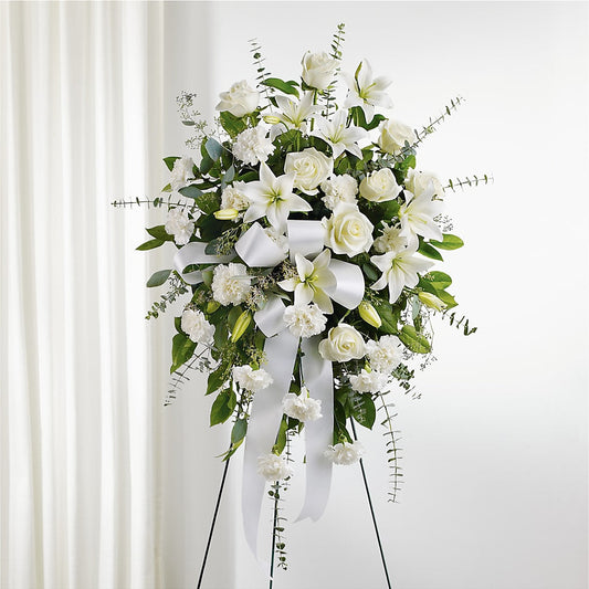 With Care Standing Spray –  My Touch Flowers, Watsonville CA