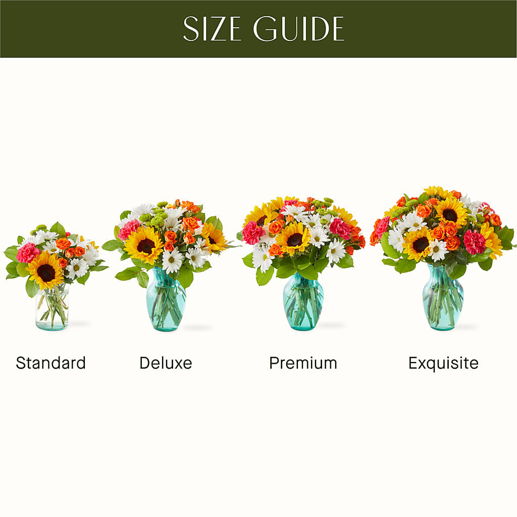 Sun-drenched Blooms Bouquet –  My Touch Flowers, Watsonville CA