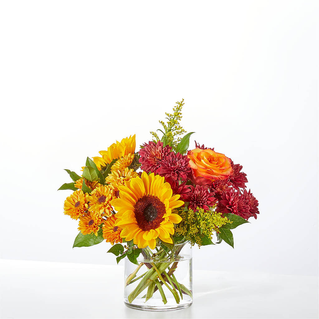 Flannel Scarf Bouquet –  My Touch Flowers, Watsonville CA