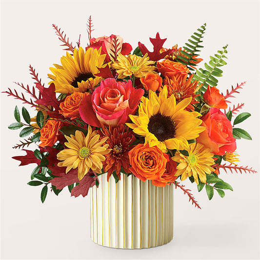 Fall Campfire Bouquet –  My Touch Flowers, Watsonville CA