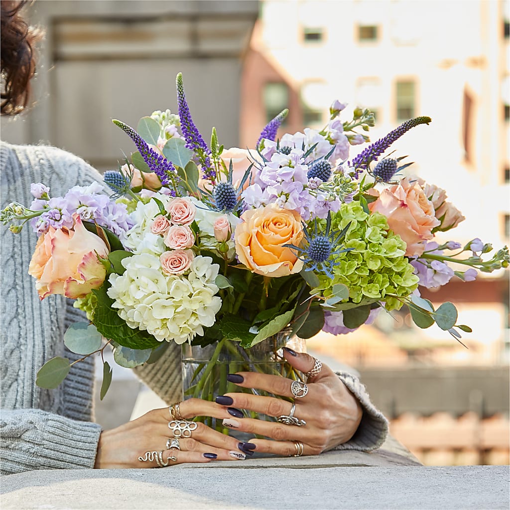 Porch Swing Bouquet –  My Touch Flowers, Watsonville CA